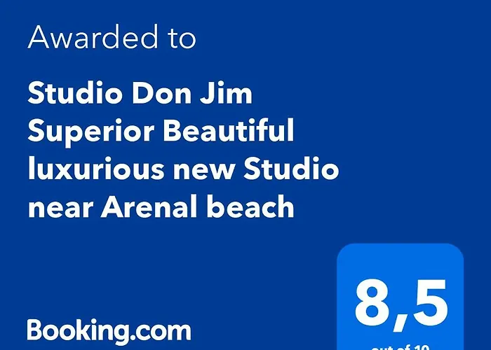 Studio Don Jim Superior Beautiful Luxurious New Studio Near Arenal Beach
